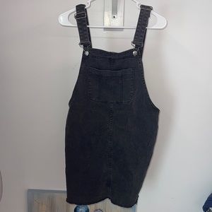Wild Fable overall dress. black. size medium.